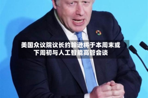 美国众议院议长约翰逊将于本周末或下周初与人工智能高管会谈