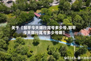 关于【邹平今天限行尾号多少号,邹平今天限行尾号多少号啊】