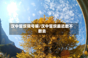 汉中留坝限号嘛/汉中留坝最近敢不敢去
