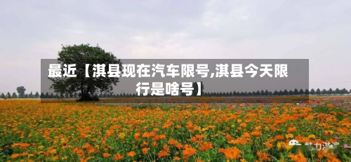 最近【淇县现在汽车限号,淇县今天限行是啥号】-第3张图片